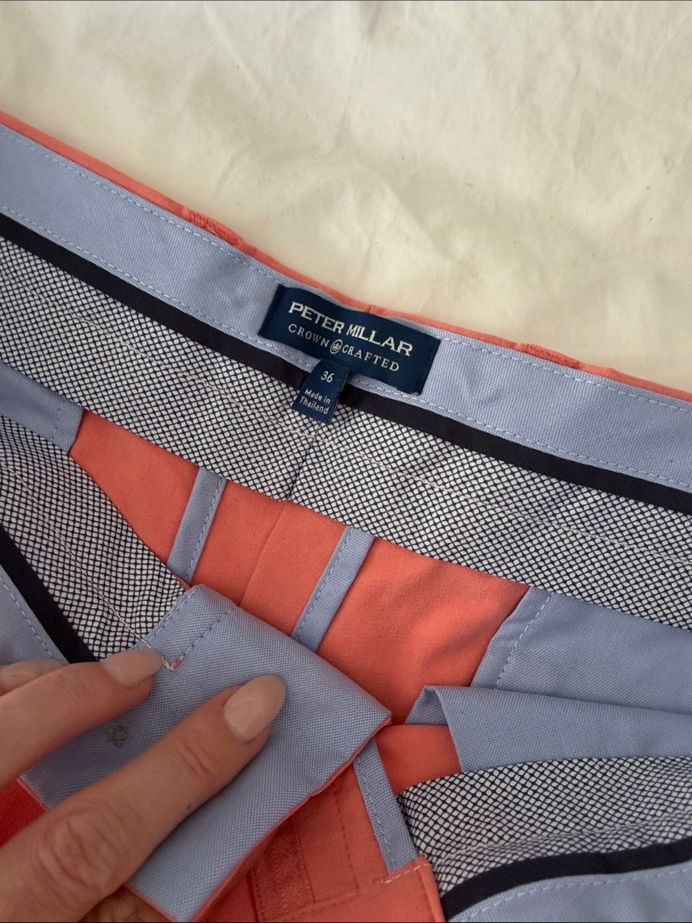 Peter Millar Coral / Salmón Shorts